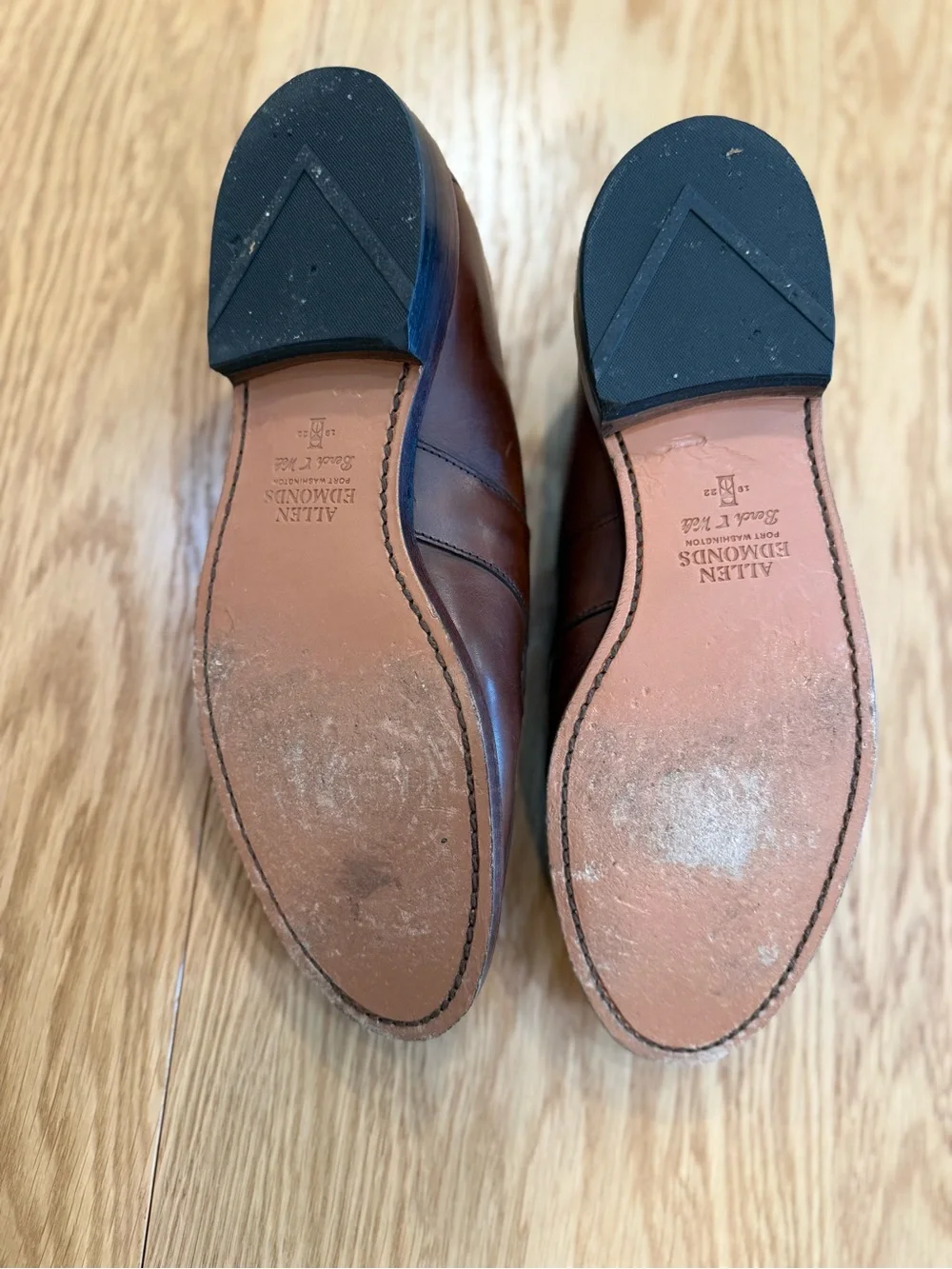 Allen Edmonds - Randolph Brown Leather Penny Loafers